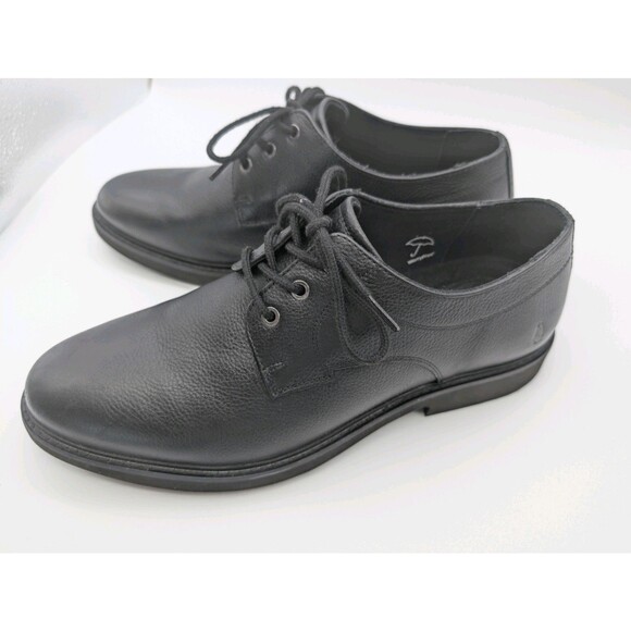 Hush Puppies Mens Detroit Plain Toe Oxford Black Size 12 M - Picture 1 of 12